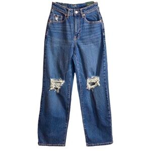 Wild Fable High Rise Baggy Jeans, Women’s Size 24, Medium Wash, NWT